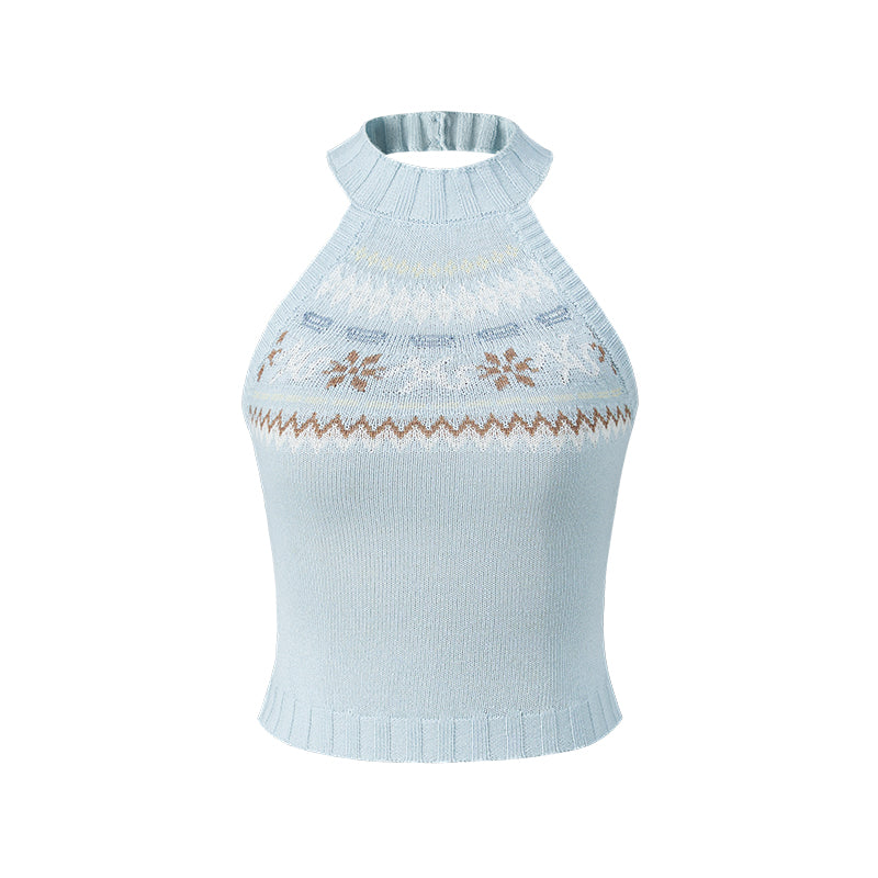 Fair Isle Slimming Vest