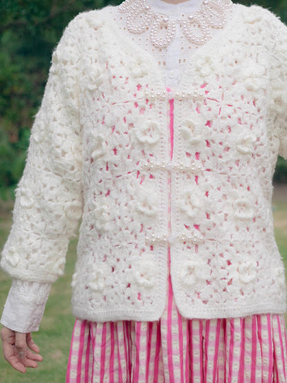 Embroidered flower jacket