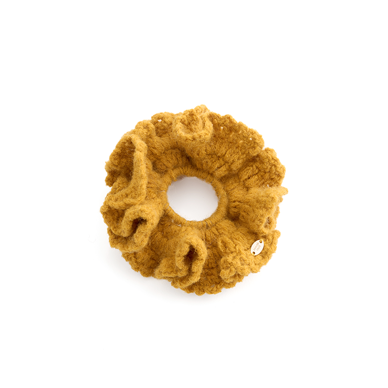 Multi-Color Lace Yarn Hair Tie