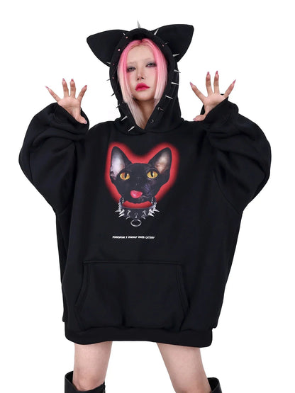 Cat Ears Hooded Jacket