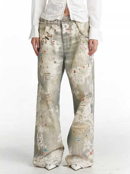 Original print pants