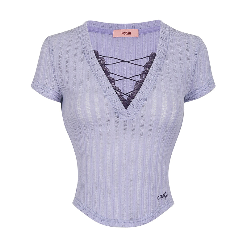 Sleek V-Neck T-Shirt