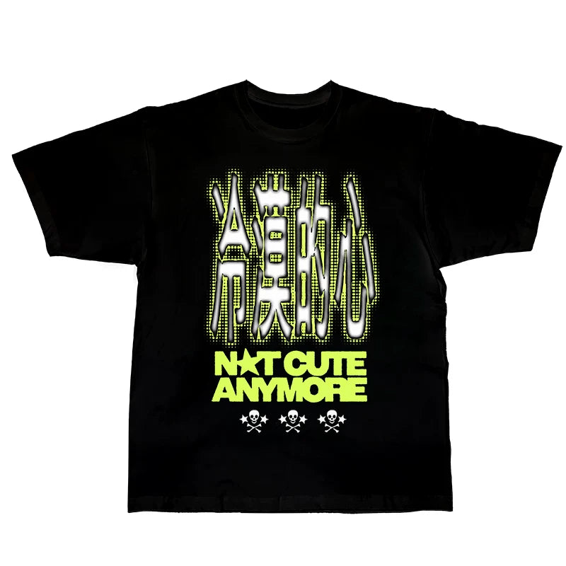 T-Shirt mit gleichgültigem Herz
