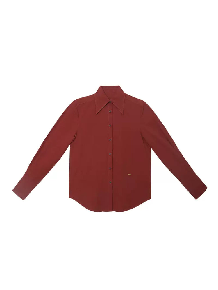 Retro red high end shirt