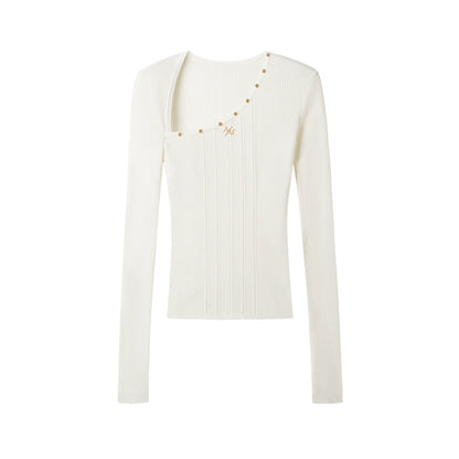 Polar Wool Ribbed Top