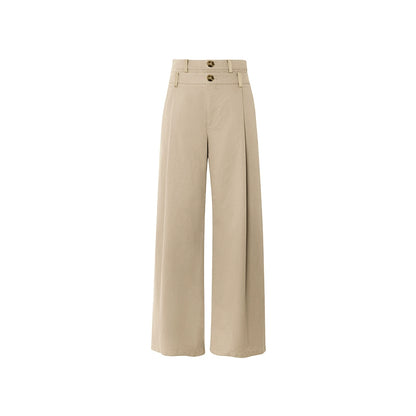 High Waist Loose Straight Casual Pants
