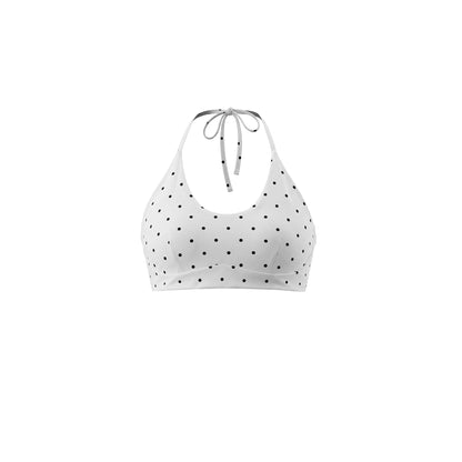 Polka Dot Backless Top