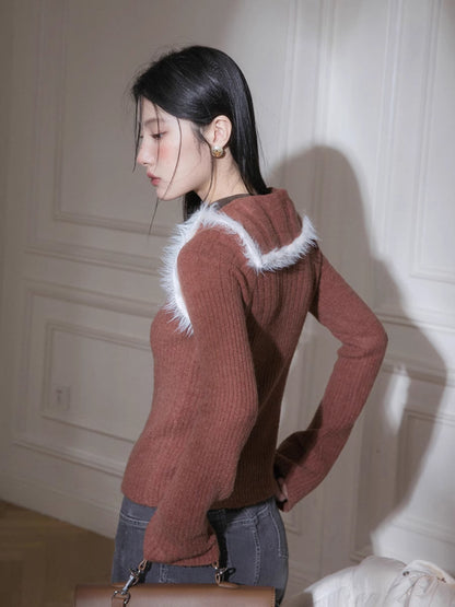 Caramel wool sweater