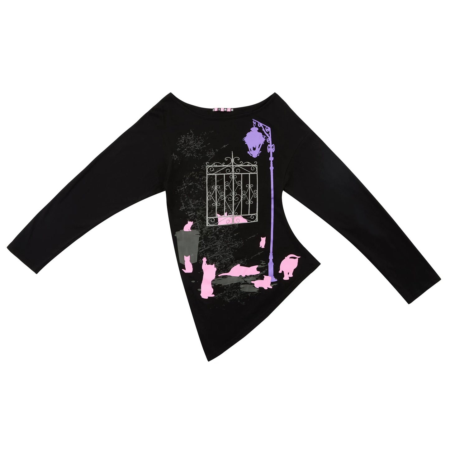Dark Night Off-Shoulder Top