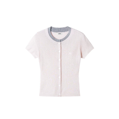 Sheep Wool Color-Block Top