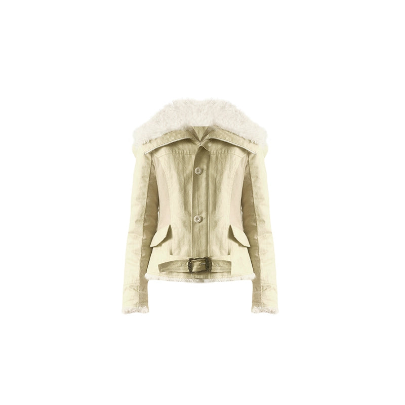 Vintage Green Cotton Jacket