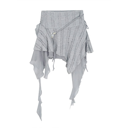 Misty Patchwork Skirt