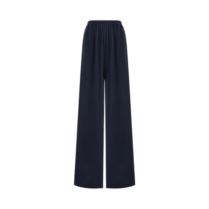 Autumn Slanted Shoulder Knit Slacks Set-Up