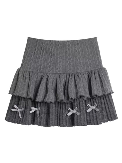 High waist cake skirt