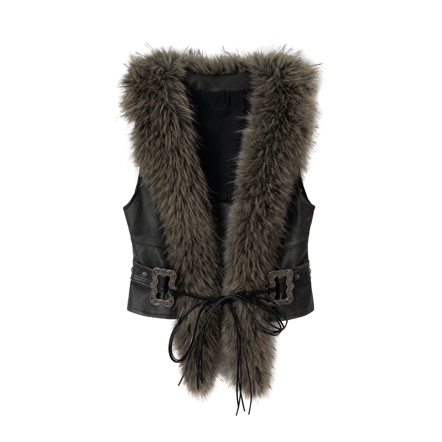 Wasteland Punk Fur Vest