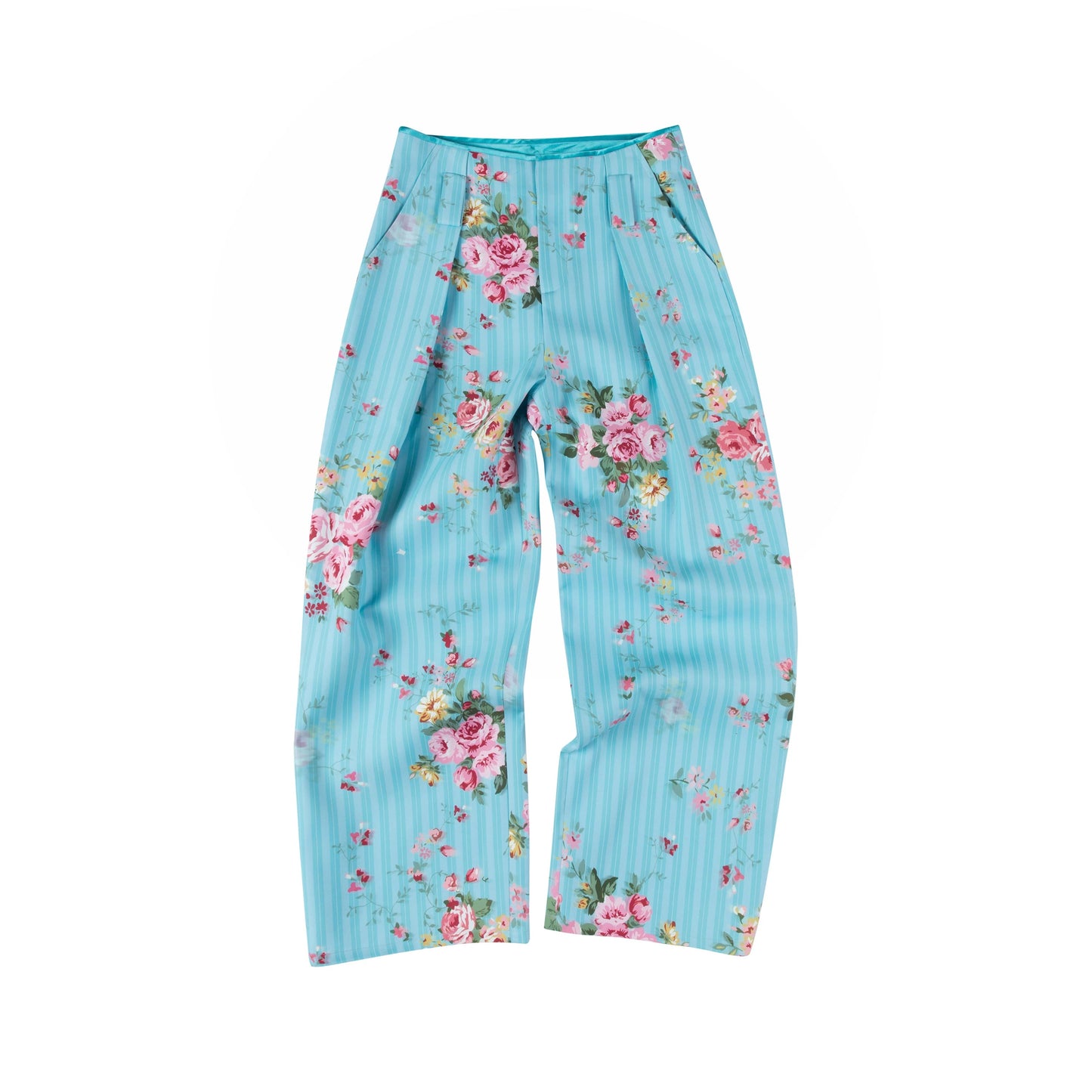 Glacier Rose Striped Pants