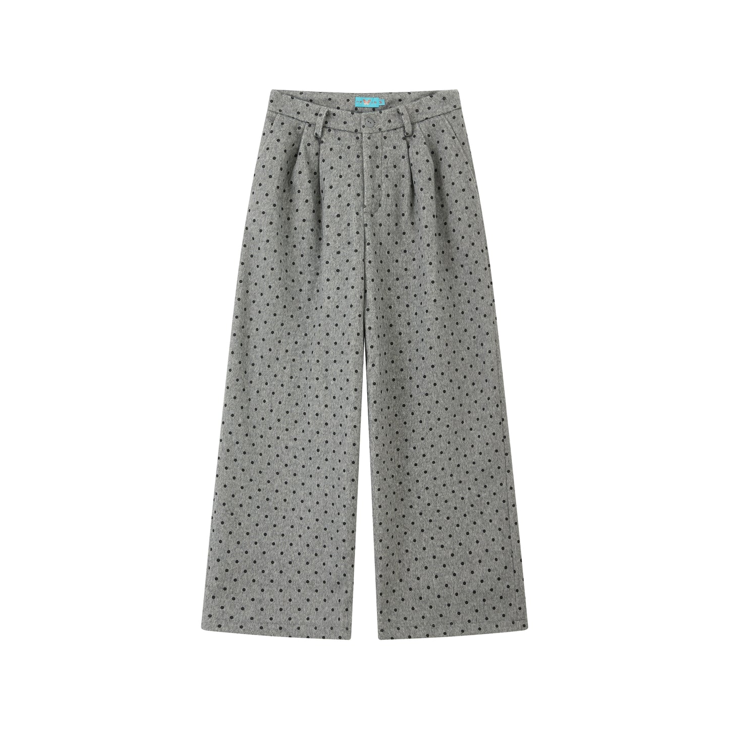 Polka Dot Woolen Pants