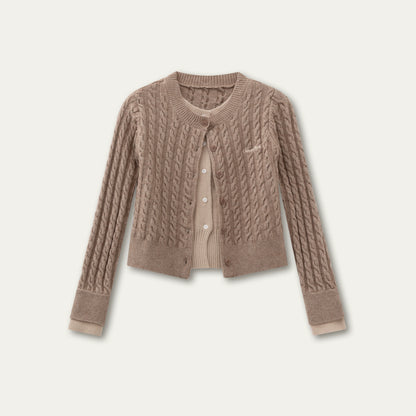 Fake Two Gentle Knit Sweaters