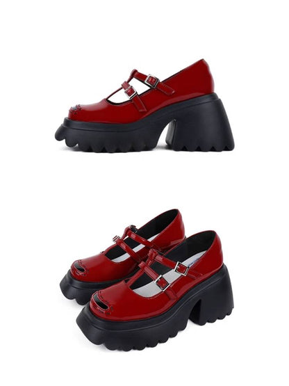 Sweet Girl Mary Jane platform shoes