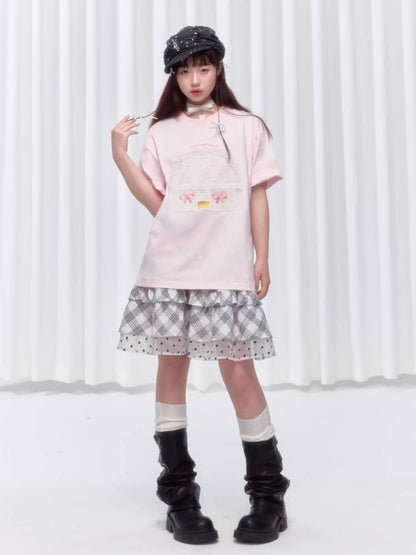 Suspender cake dress