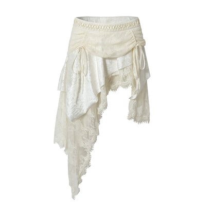 Baroque Velvet Lace Skirt