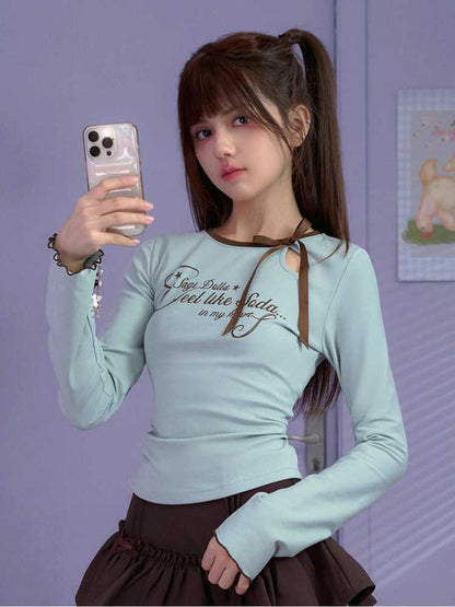 Slim long sleeve T-shirt