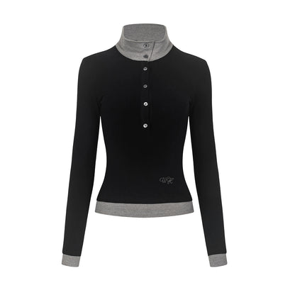 Color-Block Two-Piece T-Shirt