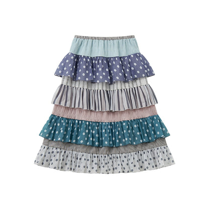 Sea Polka Dot Skirt