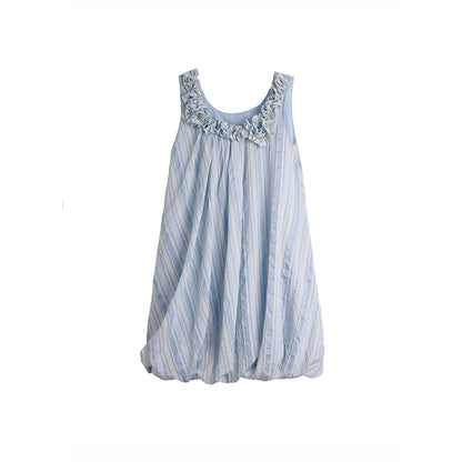 U-Neck Embroidered Dress