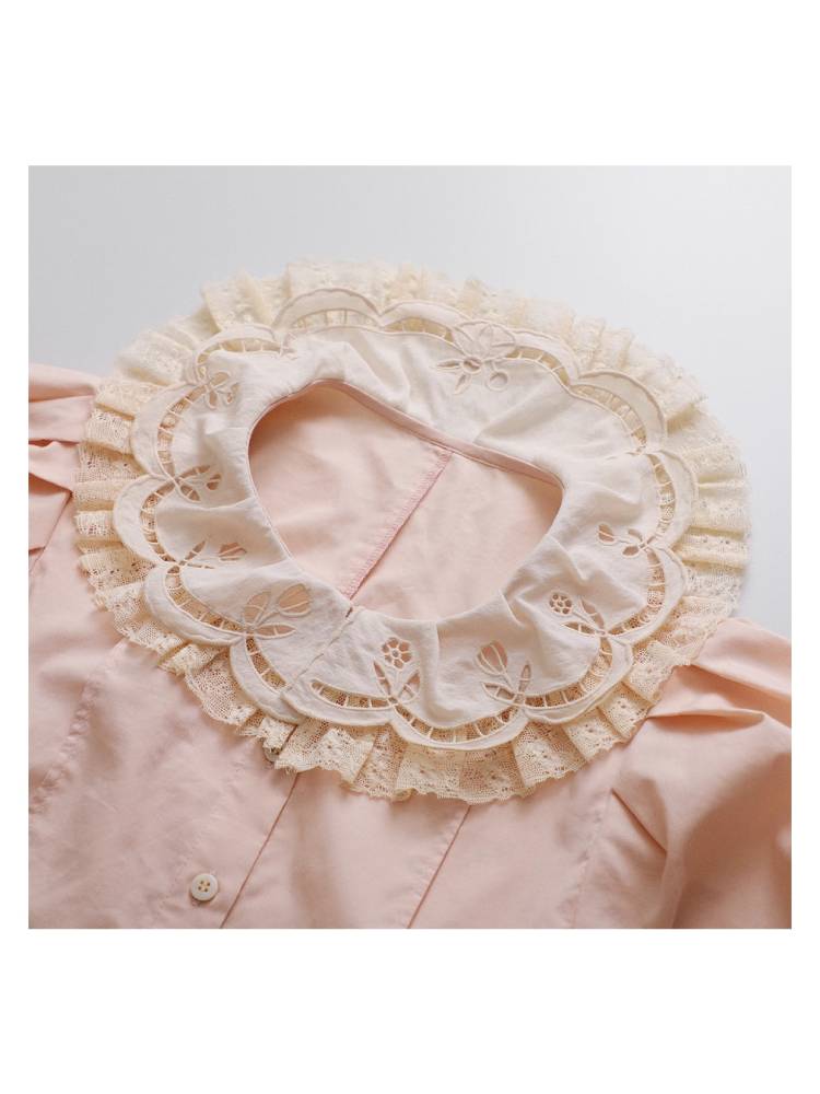 Embroidered antique shirt