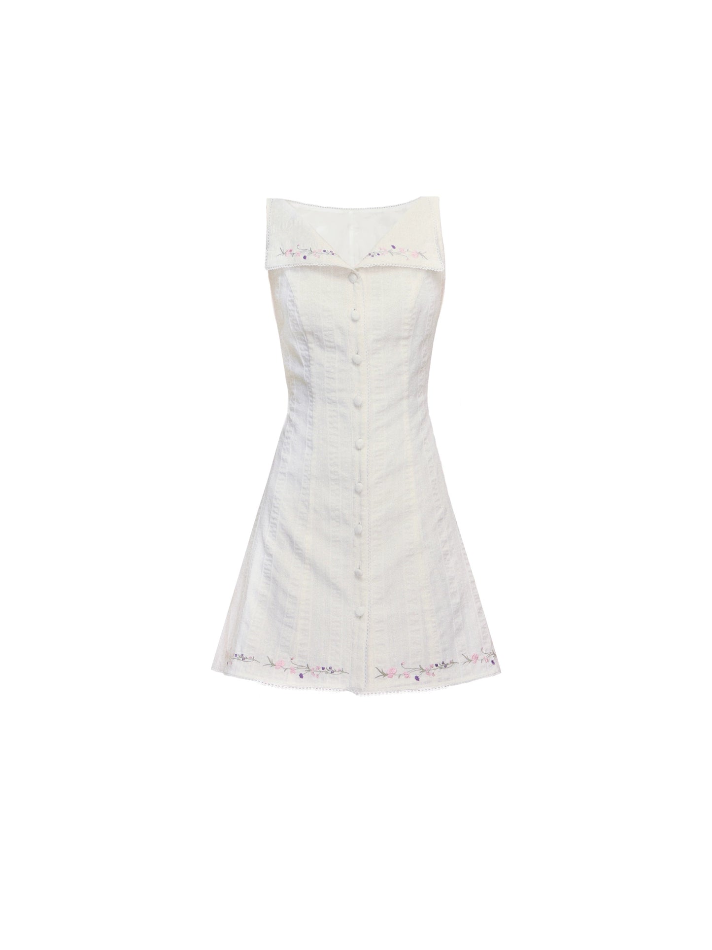 Wind Kiss Cotton Texture Dress