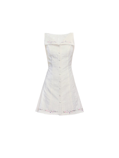 Wind Kiss Cotton Texture Dress