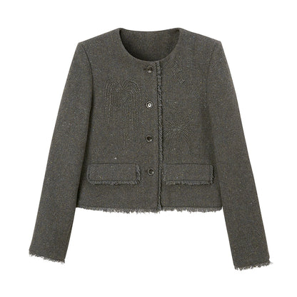 Bead-Embroidered Fireworks Jacket