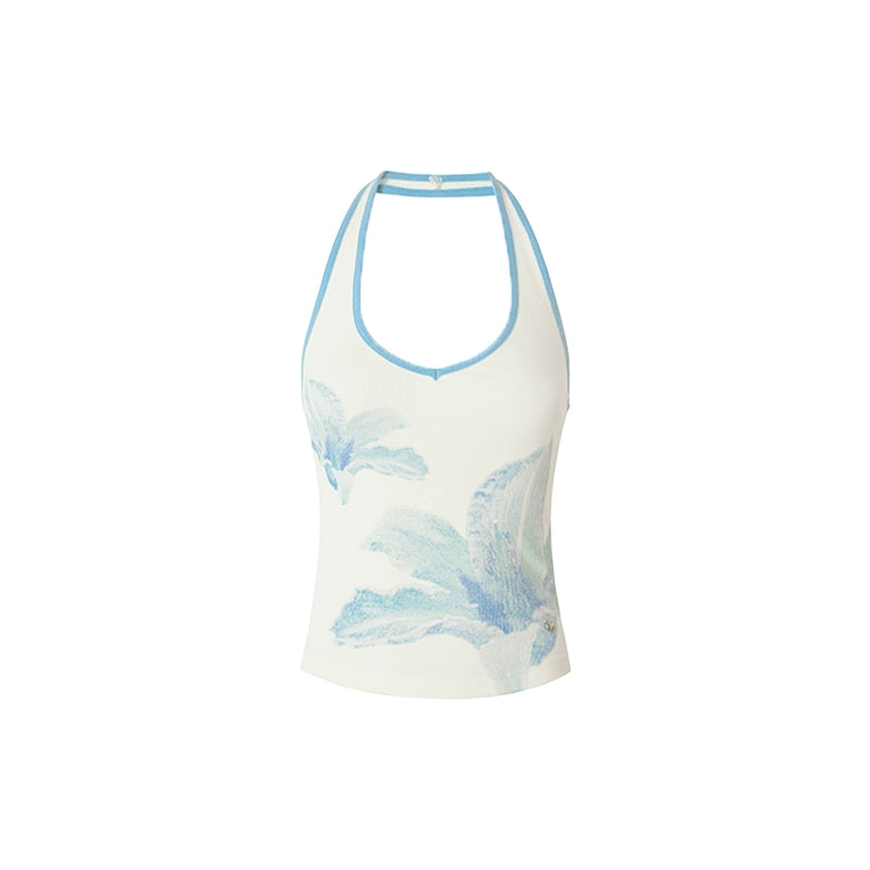 Sunset Floral V-Neck Camisole