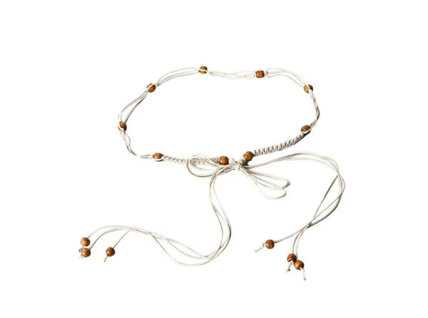 Vintage distressed raw-edged wide-leg pants