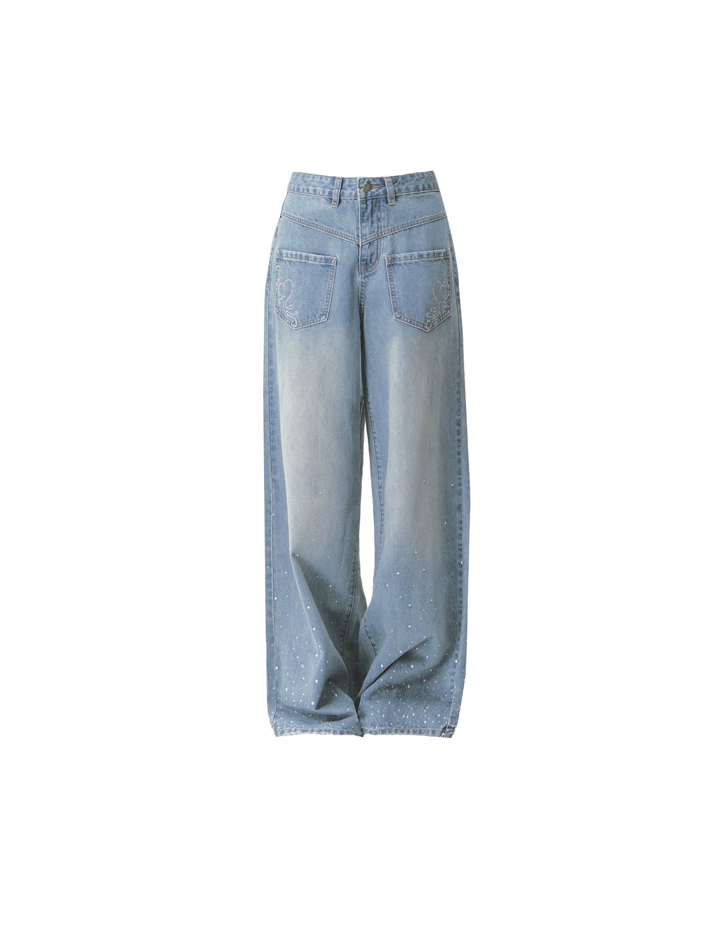 Pure Stardust 와이드 레그 팬츠