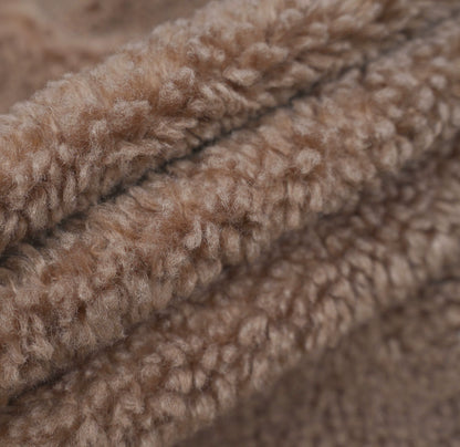 Fighting Spirit Detachable Fur Collar Jacket