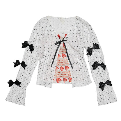 Happy Birthday Polka Dot Red Checkered Shirt