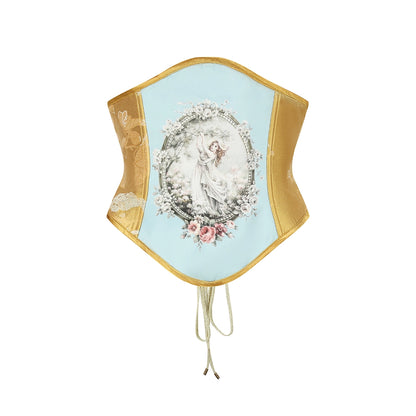 Elegant Floral Dress Waist