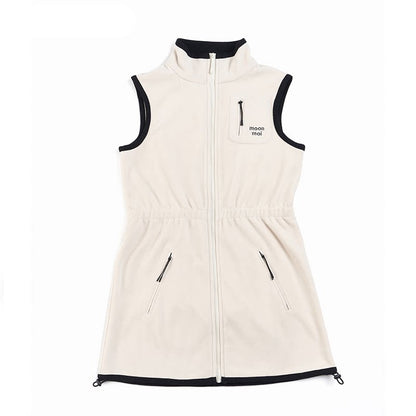 Sleeveless Fleece-Lined Vest Set-Up