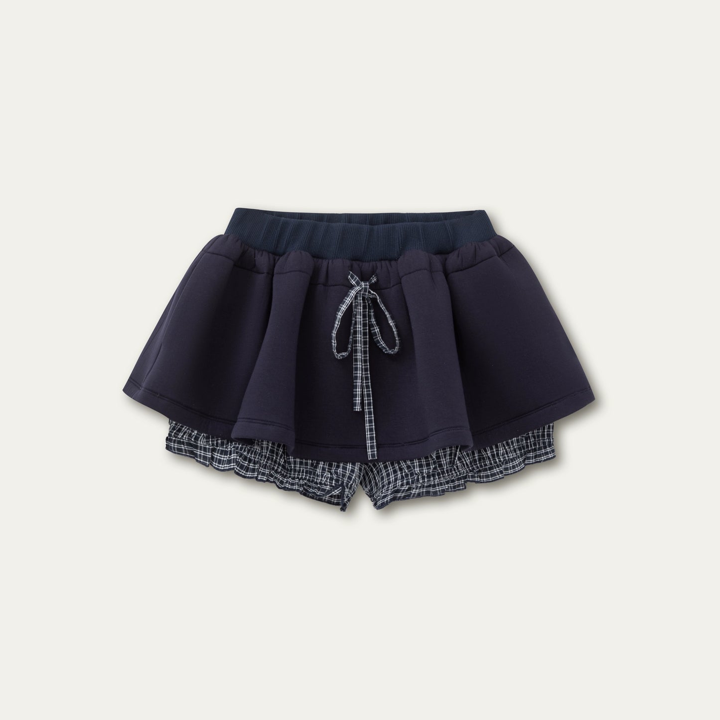 Comfort Bow Skirt Sweatshirt Set-Up