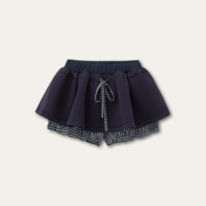 Comfort Bow Skirt Sweatshirt Set-Up