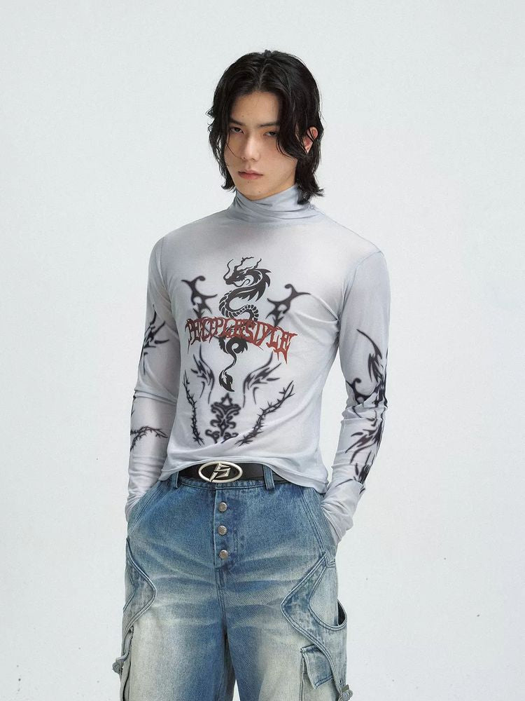 Slim long sleeve T-shirt