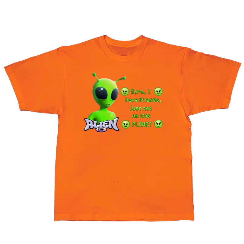 Alien Y2K Street T-Shirt