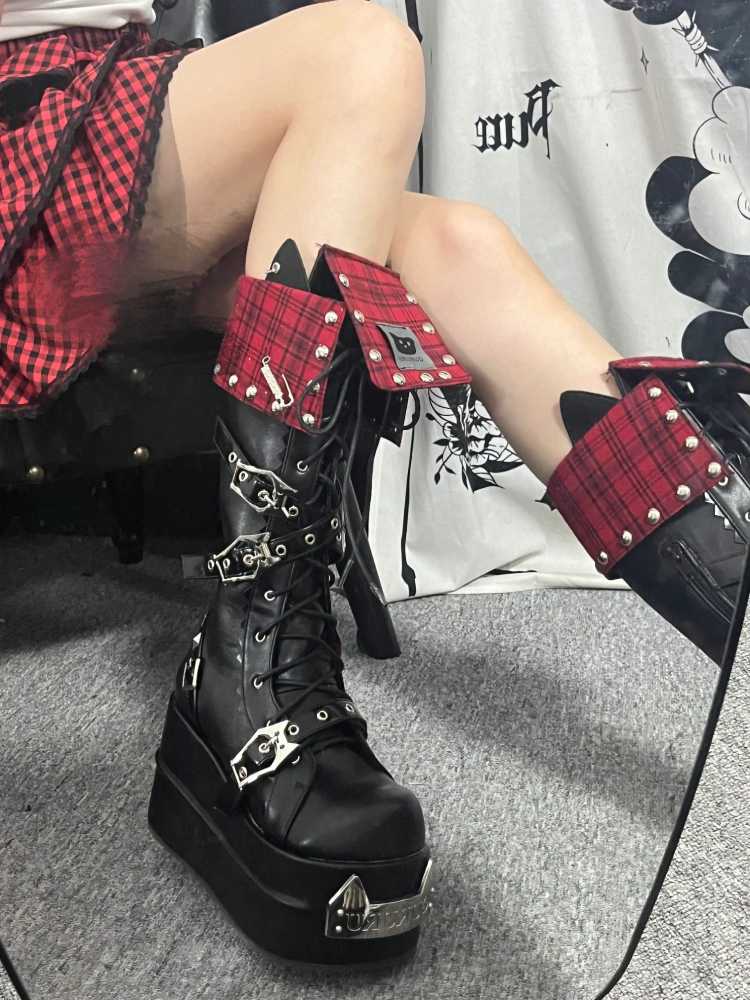 Platform night fashion boots