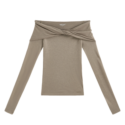 Romantic One-Shoulder Top