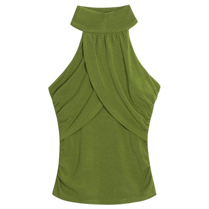 French Girl Halterneck Vest