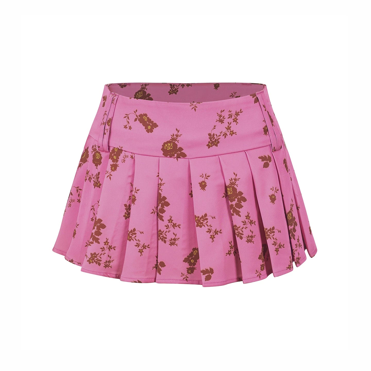Sweet Pleated Short Skirt