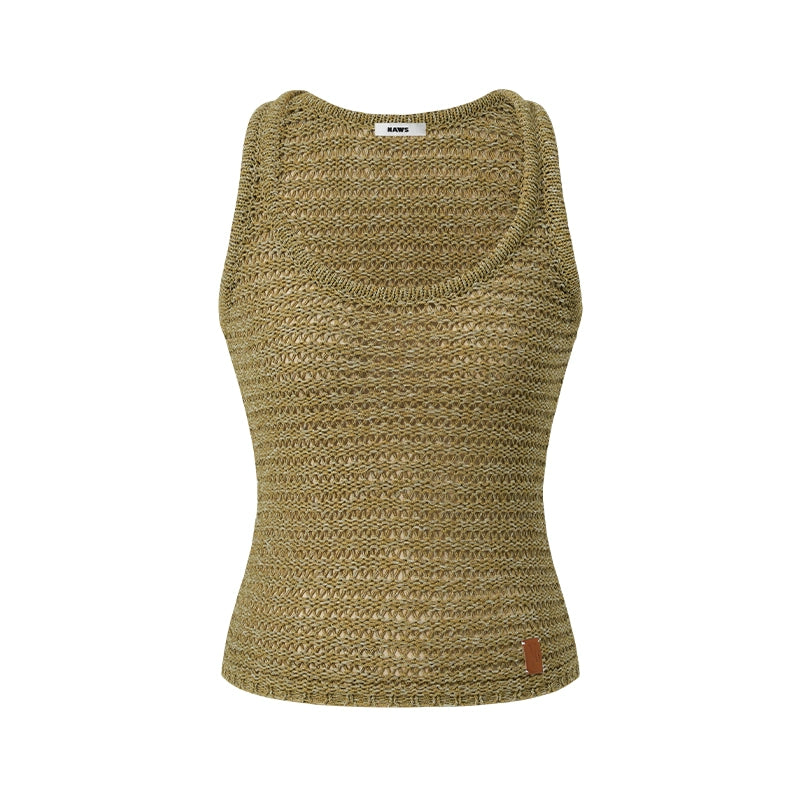 Fishnet Crochet Tank