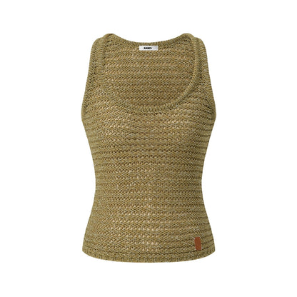 Fishnet Crochet Tank